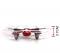 Drone Syma X11 Cuadrupedo con pila recargable, Color Rojo