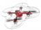 Drone Syma X11 Cuadrupedo con pila recargable, Color Rojo
