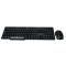 TECLADO ANTIDERRAMES / MOUSE OPTICO PERFECT CHOICE INALAMBRICO USB NEGRO PC-200994