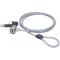 Manhattan 440271 Round key Plata cable antirrobo 440271