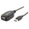 EXTENSION MANHATTAN ACTIVA  DE ALTA VELOCIDAD MANHATTAN  USB 2.0 EN BOLSA 151573