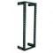 RACK NORTH SYSTEM  DE PARED DE ACERO 19 X 10 U.R. X 18.375 COLOR NEGRO. NORTH021-BKL