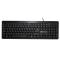 TECLADO STANDARD ALAMBRICO TECHZONE CON DISEO ERGONOMICO CONEXION USB 104 TECLAS Y TECLADO NUMERICO SOPORTE PARA INCLINACION TZ16TEC01-ALA