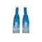 CABLE PATCH TRIPP-LITE (N201-003-BL) MOLDEADO SNAGLESS CAT6 GIGABIT (RJ45 M/M) - AZUL, DE 0.91 M [3 PIES]. GARANTIA POR 10 AÑOS. N201-003-BL