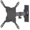 SOPORTE DE PARED ARTICULADO MANHATTAN PARA TV DE PANEL PLANO. BRAZO INDIVIDUAL .DE 13 A 42 .HASTA 20 KG 44LBS COLO NEGRO. 461399