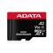AUSDX64GUI3V30SHA2-RA1 Memoria ADATA 64GB MicroSD con adaptador SD para videovigilancia clase10 A2 U3 V30S 100MB/s
