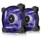 Ventilador CPU Corsair Af120 LED Purple 120mm Twin Pack