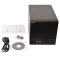 NVR Crystal tipo torre  hasta 64 canales con 250 Mbps de Throughput para grabar camaras de hasta 5MP CT4000US