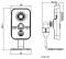 Cámara IP WiFi de 3MP con IR 10m, Sensor PIR para detección de movimiento, y Audio de 2 vías DS-2CD2432F-IW28