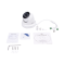 Cámara Turret IP Hikvision DS-2CD2H83G1-IZS, 8 Megapixel / Lente Mot. 2.8 a 12 mm / 30 mts IR EXIR / Exterior IP67 / IK10 / Entrada y Salida de Audio y Alarma.