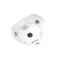 Fisheye 12 Megapixel (4K) / 180° / 360° / 15 mts IR / WDR / PTZ Digital / PoE / MicroSD / Heat Map / Múltiples vistas / Entrada-Salida audio y alarma DS-2CD63C2F-IS