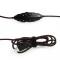 Diadema Yeyian Wicked S3000, Headset Gamer, Negro con Rojo, USB