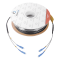 Carrete de fibra óptica Linkedpro EF-100M, monomodo con conectores SC-SC Duplex, reforzada con Kevlar para soportar tirones, de 100 metros EF-100M