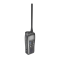 Radio portátil marino color gris metalico, Rx: 156.050-163.275MHz Tx: 156.025-157.425MHz, 550mW de salida de audio, IPX7 sumergible, batería de 1500mAh IC-M25/01