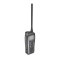 Radio portátil marino color gris metálico ICOM IC-M25/61, Rx: 156.050-163.275MHz Tx: 156.025-157.425MHz, 550mW de salida de audio, IPX7 sumergible, flotante, incluye batería de 1500mAh, cargador, antena clip y correa de mano IC-M25/61