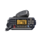 Radio móvil marino ICOM, color negro, Tx: 156.025 - 157.425 MHz, Rx: 156.050 - 163.275 MHz, GPS interconstruido, 25W de potencia, sumergible IPX7 incluye micrófono y cable de alimentación M330G31
