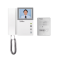 Kit de TV portero con auricular, monitor a color 4", memoria opcional KVR300 KCV301
