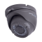 Domo Eyeball Interior y Exterior Antivandálico Varifocal 1200TVL LEGEND, IR Inteligente de 40M, dWDR, 3D-DNR, Color Gris Oscuro