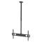 423625 Soporte Manhattan para TV 37 a 70 pulgadas 50KG en techo con inclinacion poste extencion de105cm a 156cm pantallas planas