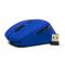 Mouse Inalámbrico Iluminado VORAGO MO-306 - Azul, 2400 DPI, Recargable