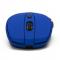 Mouse Inalámbrico Iluminado VORAGO MO-306 - Azul, 2400 DPI, Recargable
