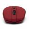 Mouse Inalámbrico VORAGO MO-306, Recargable, Rojo, iluminado, 2400 DPI, MO-306RD