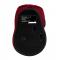 Mouse Inalámbrico VORAGO MO-306, Recargable, Rojo, iluminado, 2400 DPI, MO-306RD