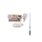 Kit de radio Uniden MRF45D, más antena marina TX-5101-SYS fabricada en fibra de vidrio con base roscable de acero inoxidable MRF45D/KIT5101