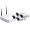KIT NVR DAHUA 4 CANALES WIFI 720P /HDMI/ VGA/ 4 CAMARAS BULLET IPCHFW1000SW36 720P / P2P/ ACCESORIOS