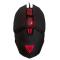 Mouse Gamer Quaroni Ocelot OGEM02 - Alámbrico - USB 2.0 - Hasta 3200 DPI - 6 Botones - LED - Ergonómico