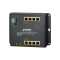 Switch Industrial de Pared de 8 puertos Gigabit con 4 puertos PoE+ 802.3at y 2 SFP WGS-4215-8P2S