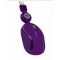 MINI MOUSE OPTICO ACTECK RETRACTIL USB MR-300 MORADO