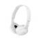 AUDIFONOS TIPO DIADEMA SONY ZX-110 COLOR BLANCO, PLEGABLES MDR-ZX110/W