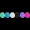 BOCINA ACTECK PORTATIL BLUETOOTH 3W/ 300 MAH RECARGABLE  LINEA COLORS, CAJA DE 6 PZAS COLORES VARIOS MB-02002