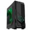 GABINETE EAGLE WARRIOR GAMING VERDE SIN FUENTE ATX/mATX CG06R0RIHB010