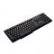 TECLADO ALAMBRICO XIE QIAN 104 TECLAS + 10 ACCESO RAPIDO