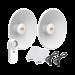 Kit de 2 radios C5X con  kit N5-X20-2PACK (20 dBi), rango de frecuencia extendida (4.9 a 6.4 GHz),  