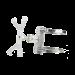 kit de montaje en poste, compatible con lectores Upass o TRANSIT Entry 9875840