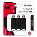 Kingston Technology DataTraveler DT20 unidad flash USB 64 GB USB tipo A 2.0 Negro