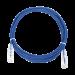 Cable de Parcheo Slim UTP Cat6 - 3 m Azul Diámetro Reducido (28 AWG) LP-UT6-300-BU28
