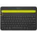 Logitech K480 teclado para dispositivos móviles QWERTY Negro Bluetooth