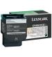 Lexmark C54x, X54x Black Return Programme Toner Cartridge (1K) Original Negro