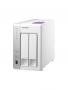 QNAP TS231P - NAS Sistema de almacenamiento en red / Servidor de archivos / Hasta 2  HDD / 1GB RAM /