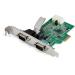 StarTech.com Tarjeta Adaptadora Serial PCI Express RS232 de 2 Puertos - UART 16950 - con Caché FIFO