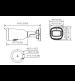 DAHUA IPC-HFW1431T1-ZS-S4 - Camara IP Bullet de 4 Megapixeles/ Lente Motorizado de 2.8 a 12mm/ H.265