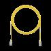 Cable de Parcheo TX6, UTP Cat6, Diámetro Reducido (28AWG), Color Amarillo, 7ft UTP28SP7YL