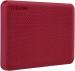 Toshiba Canvio Advance disco duro externo 4 GB Rojo