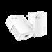 Kit Adaptador Powerline Gigabit Ethernet, tecnologia HomePlug AV2, 1000Mbps, Plug and Play, hasta 30