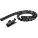 StarTech.com Tubo Organizador de Cables de 2.5m con 25mm de Diámetro - Tipo Espiral