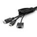 StarTech.com Tubo Organizador de Cables de 2.5m con 25mm de Diámetro - Tipo Espiral